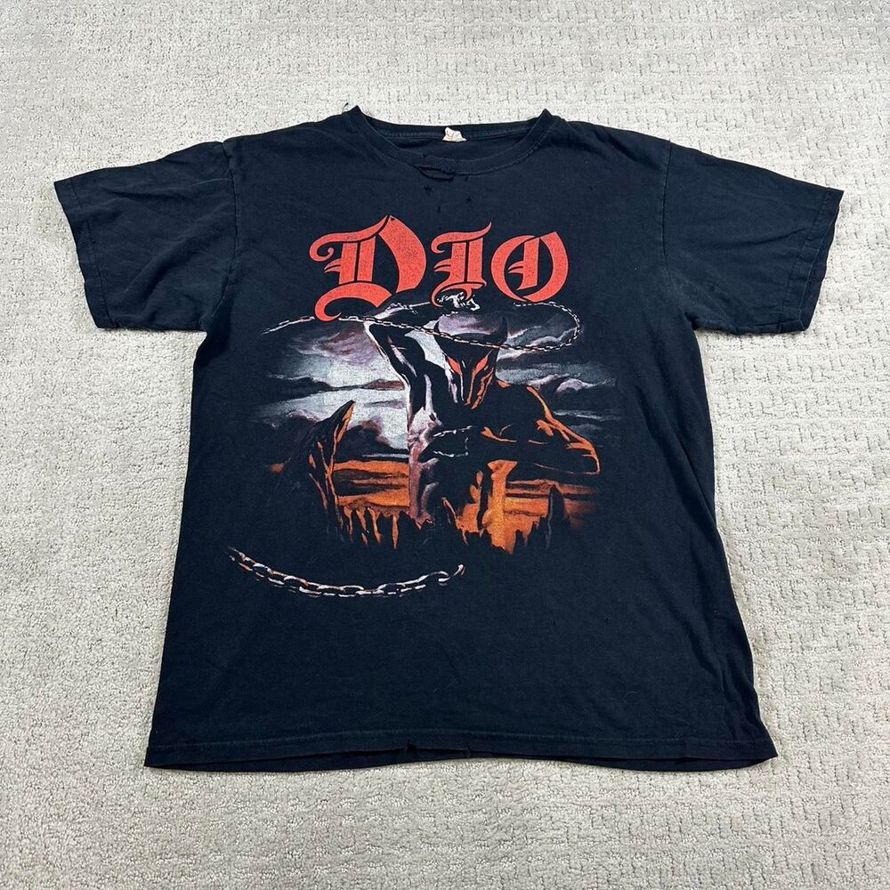 Vintage DIO black and red t-shirt